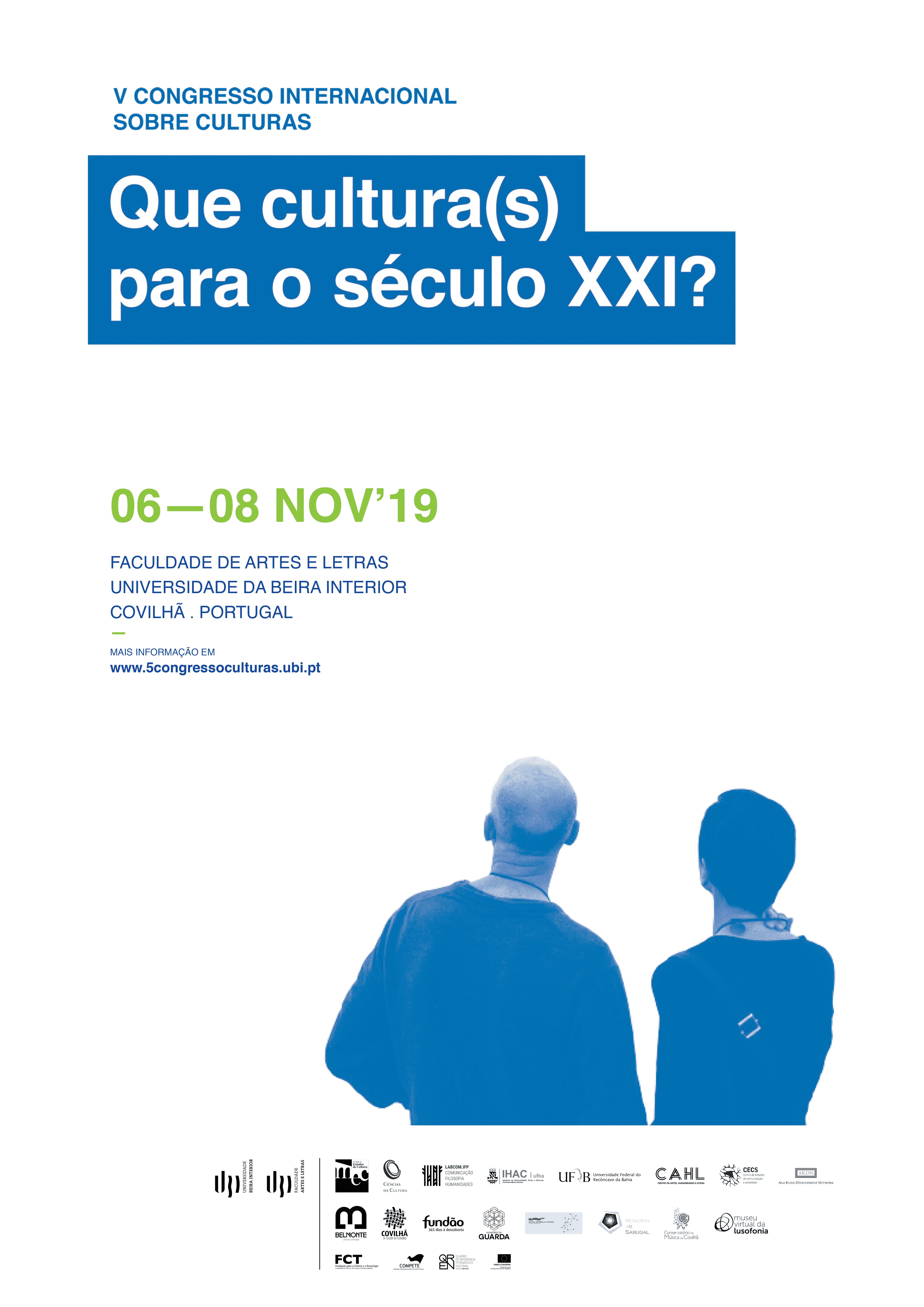 Cartaz - V Congresso Internacional sobre Culturas