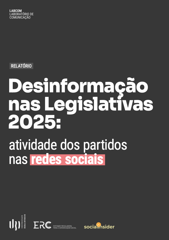 Desinformação nas Legislativas 2025: atividade dos partidos nas redes sociais